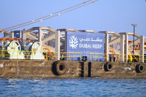 В Дубае представили первые модули морского рифа в рамках экологической инициативы Dubai Reef
